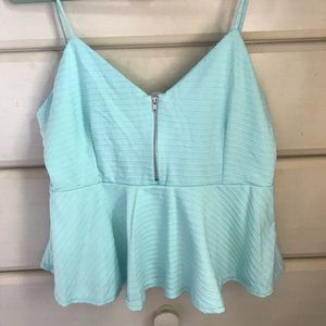 Teal tank top size xl NWT